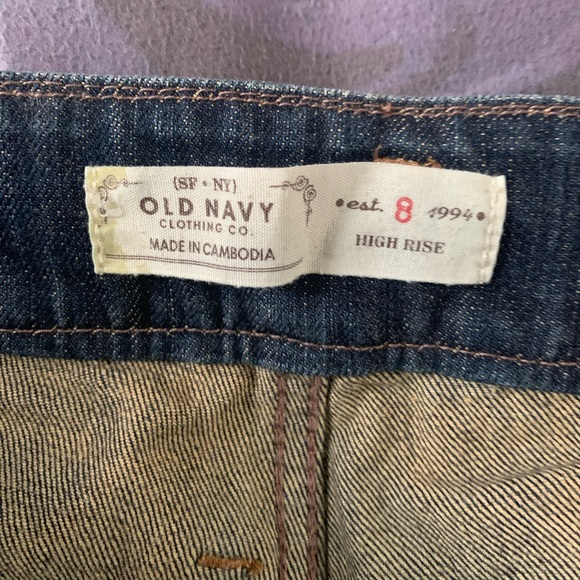 Old Navy Women’s Blue Jeans SIZE 8 - Picture 4 of 8